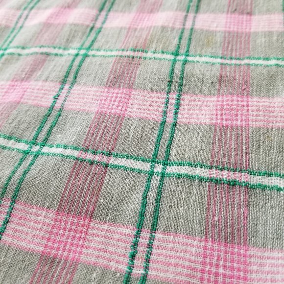 1960s Saks Fifth Avenue plaid maxi skirt - Picture 2 of 8